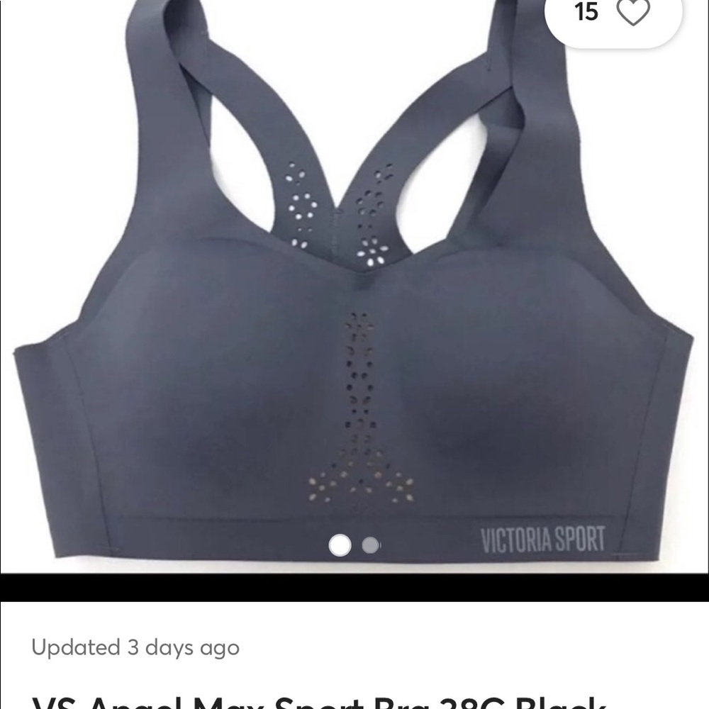 NWOT Victoria Secrets Victoria Sport Angel Max bra